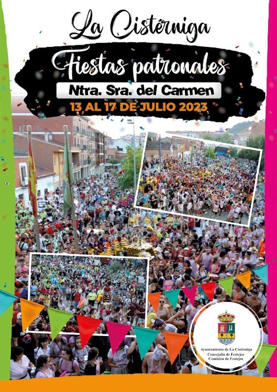 Fiestas patronales en honor a Nuestra Señora del Carmen 2023 Cistérniga